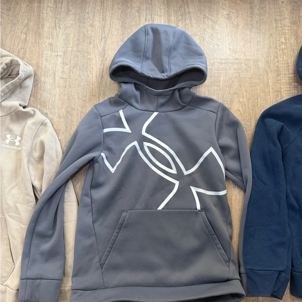 Under Armour kids Hooded Sweatshirt - Gray